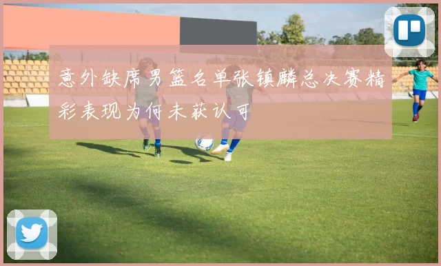 意外缺席男篮名单张镇麟总决赛精彩表现为何未获认可